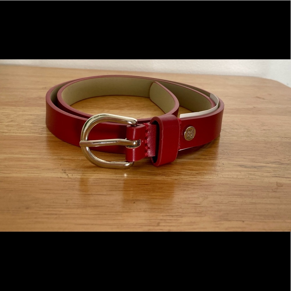 NWT Red Liz Claiborne Belt